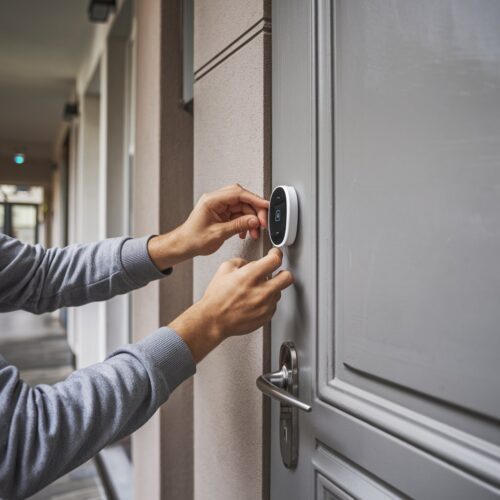 Installation eines digitalen Türspions in WEG-Gemeinschaft
