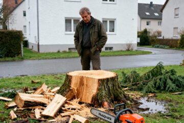 Eigenmächtige Baumfällung am Gemeinschaftseigentum: Wer zahlt bei Wiederanpflanzung?