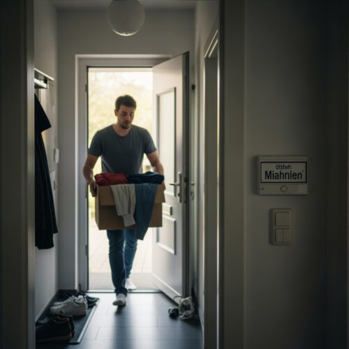 Die Konsequenz der unerlaubten Überlassung: Der Mieter muss nach fristloser Kündigung die Mietwohnung räumen.