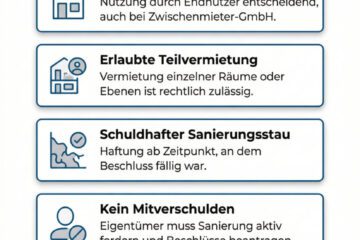 Schadensersatz gegen die Wohnungseigentümergemeinschaft: Haftung bei Pachtausfall